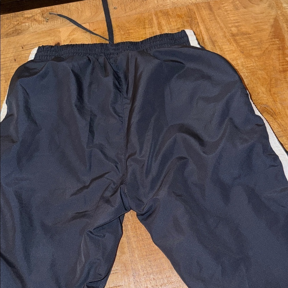 Diadora Men's Navy Joggers with White Accents - Picture 5 of 5